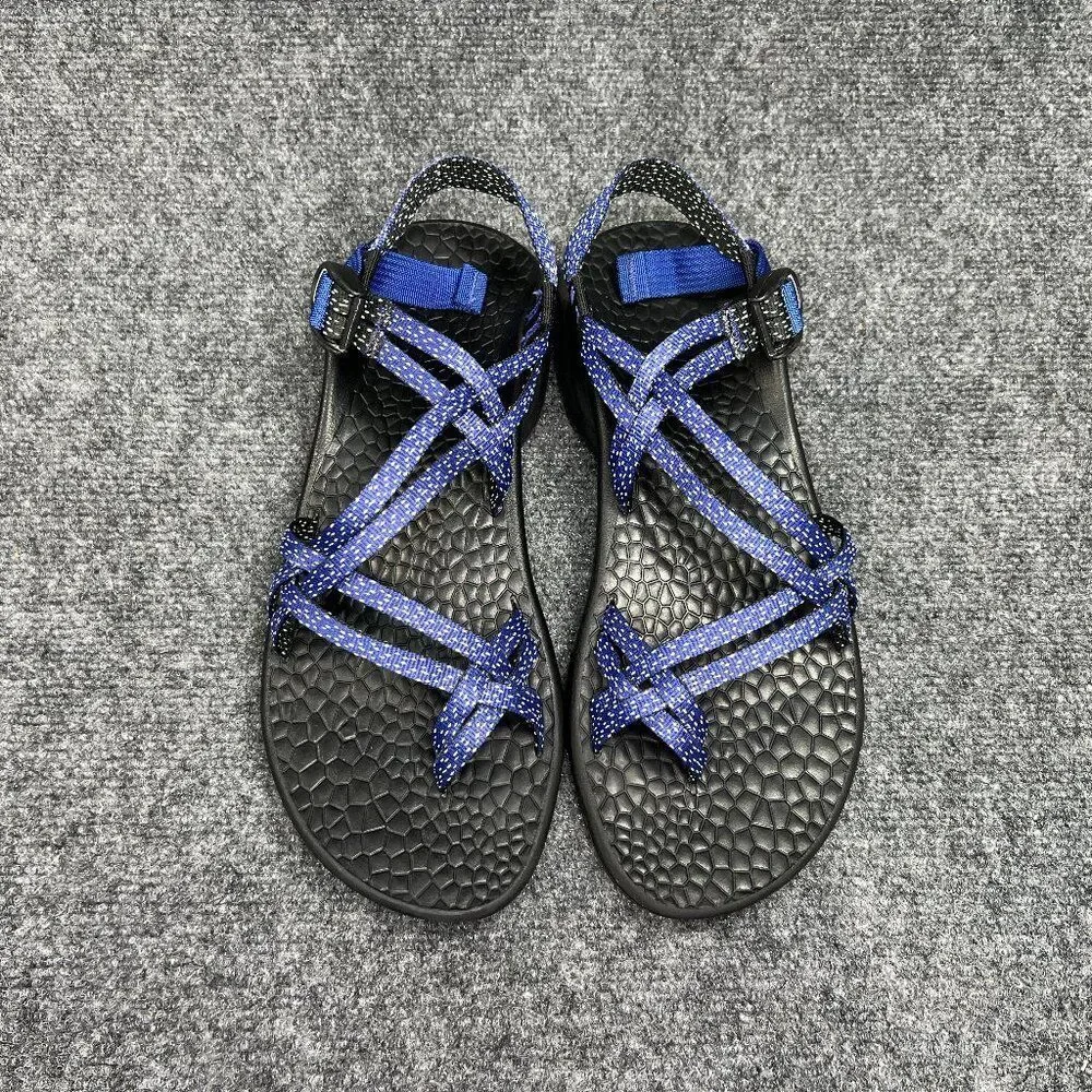 Chaco Updraft EcoTread X2 Sandals‎ Women's Size 11 Blue Outdoor Athletic Hiking